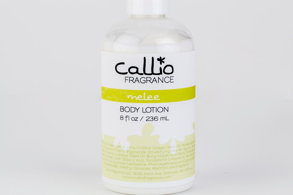 Melee Body Lotion coconut, lemongrass, vanilla and sandalwood