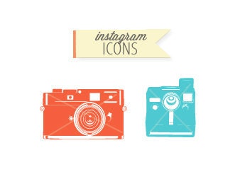 Premade Instagram Social Media Icons