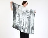 light as a feather: Venus silk scarf (INCLUDES FREE SHIPPING)