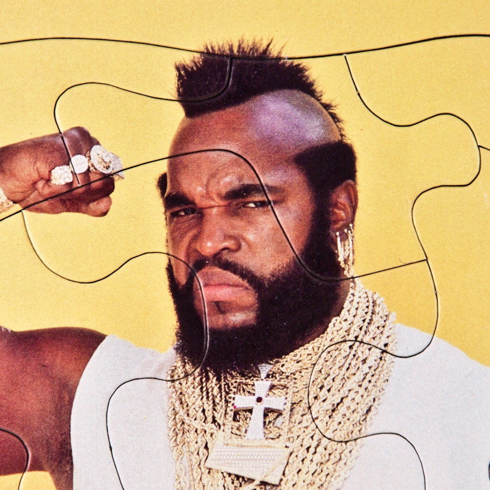 MR. T Picture Puzzle 1980's