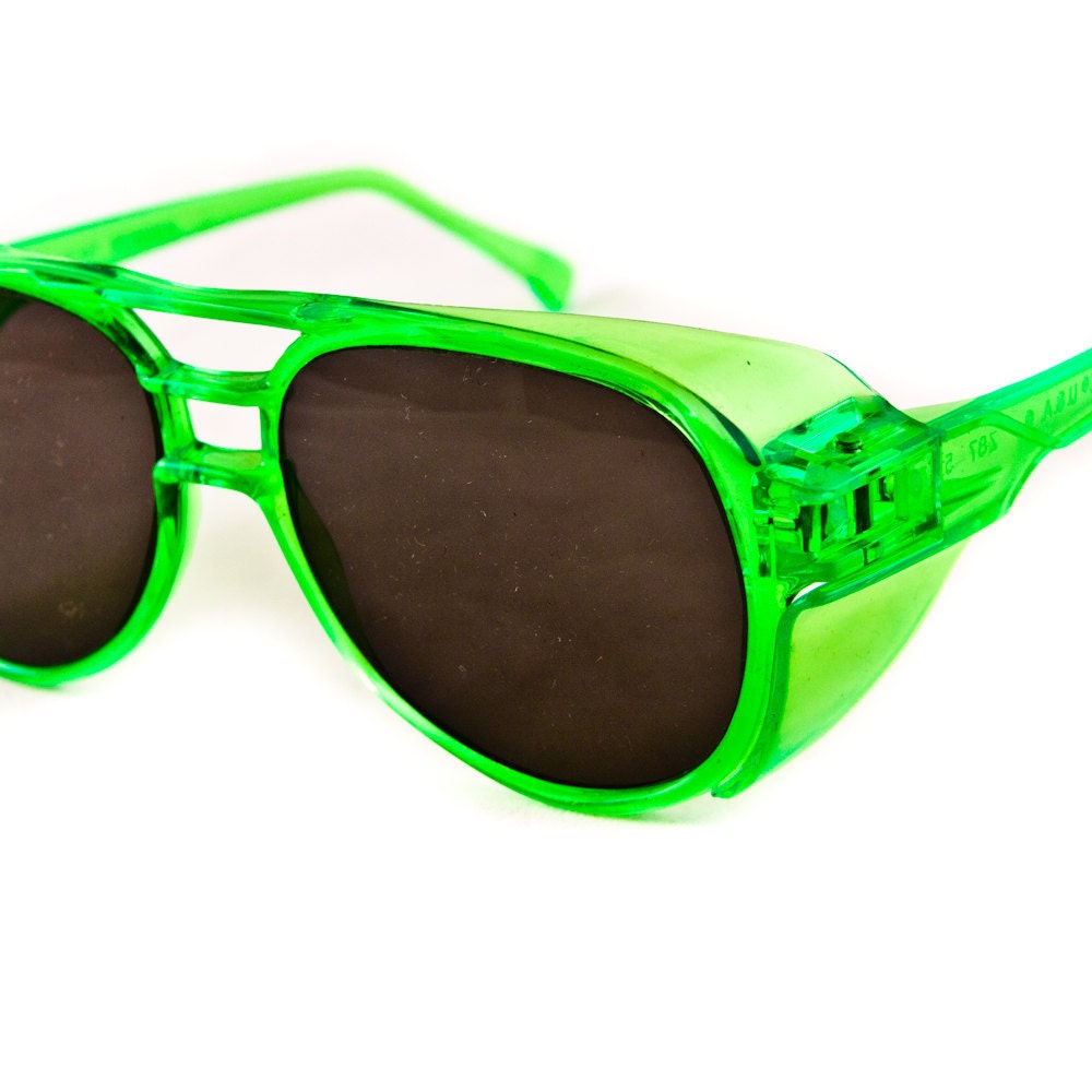 Neon Vintage Sunglasses Day Glow Geek Chic
