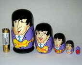 The Beatles nesting doll