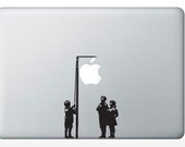 Banksy Very little help For Macbook Laptop Notebook Decal 11" 13" 15" 17" DM-0096