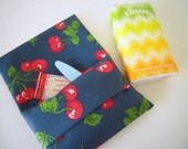 Tissue Case/Cherry On Blue