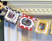 Mickey Mouse 12 Month Photo Birthday Banner
