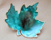 Ceramic Leaf Soap Dish Spoon Rest Anything Dish