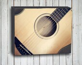 The Guitar - 16x20 in. Standout Mount - guitar photo - guitar art - music decor - guitar decor - music photo - guitar photo - guitar decor