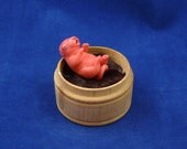 Baby Rat - Original Polymer Clay Sculpture