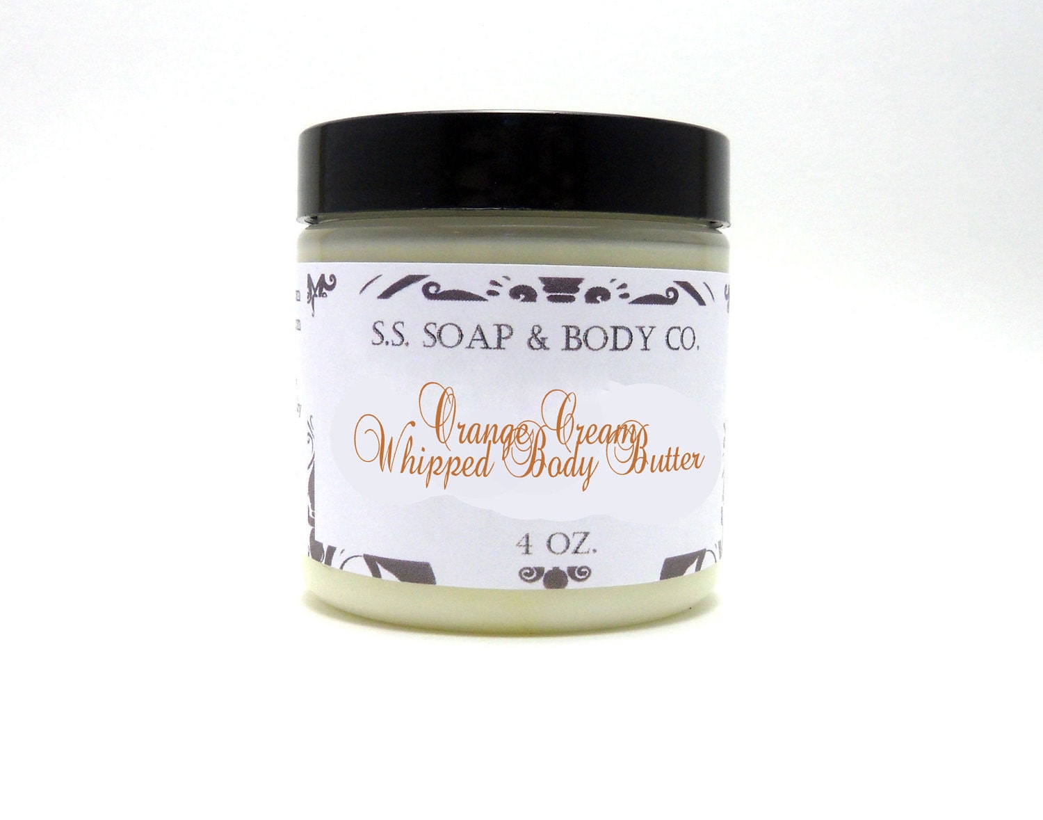 Orange Cream Whipped Body Butter with Shea Butter