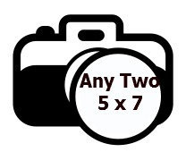 SPECIAL Any Two 5 x 7 Glossy Photographs