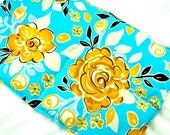 Ex-Large Back Relief Heat Pack Hot Cold Therapy Organic Flaxseed Rice Lavender Scented Gift Guide Floral Yellow Blue Spa Gifts