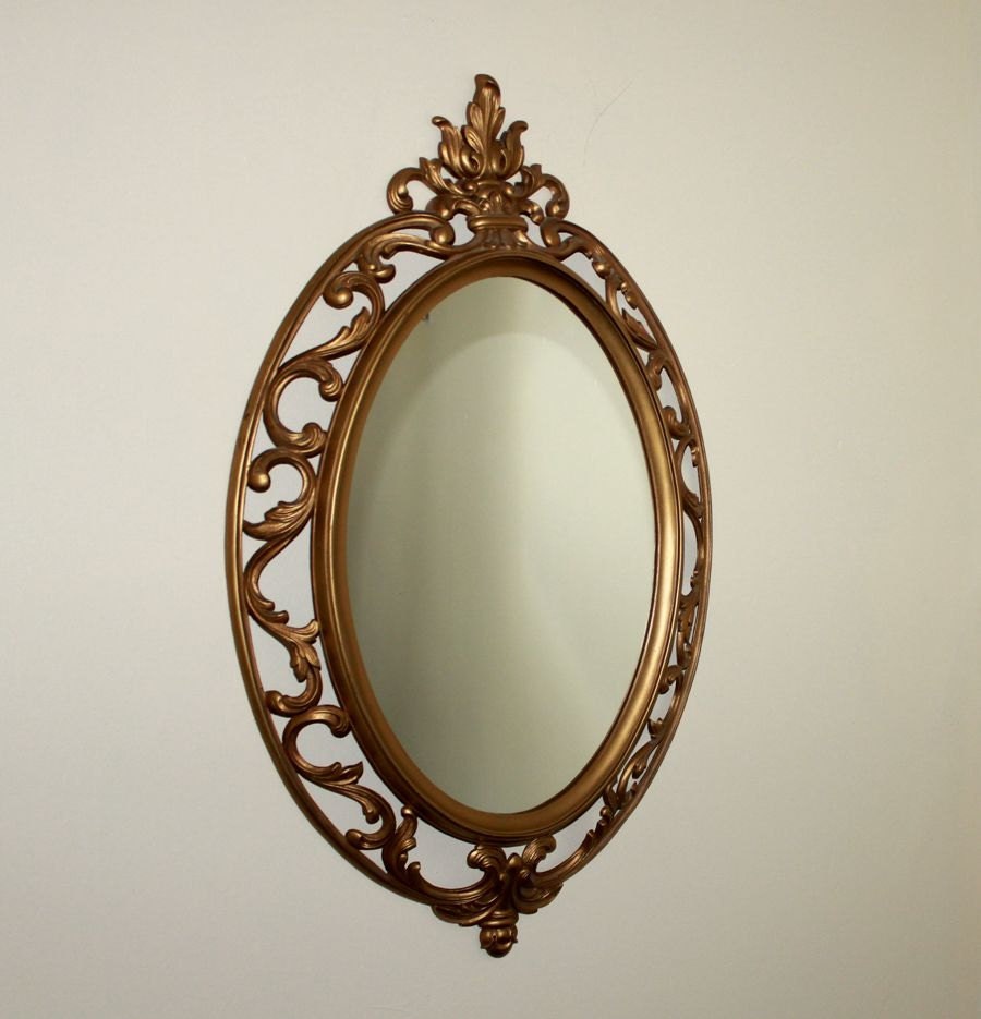 Vintage Gold Mirror - Out of the Wicked Queen's Castle