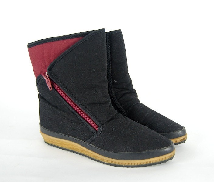 Women's Vintage Sporto Two Tone Ankle Boots US 6, EU 37