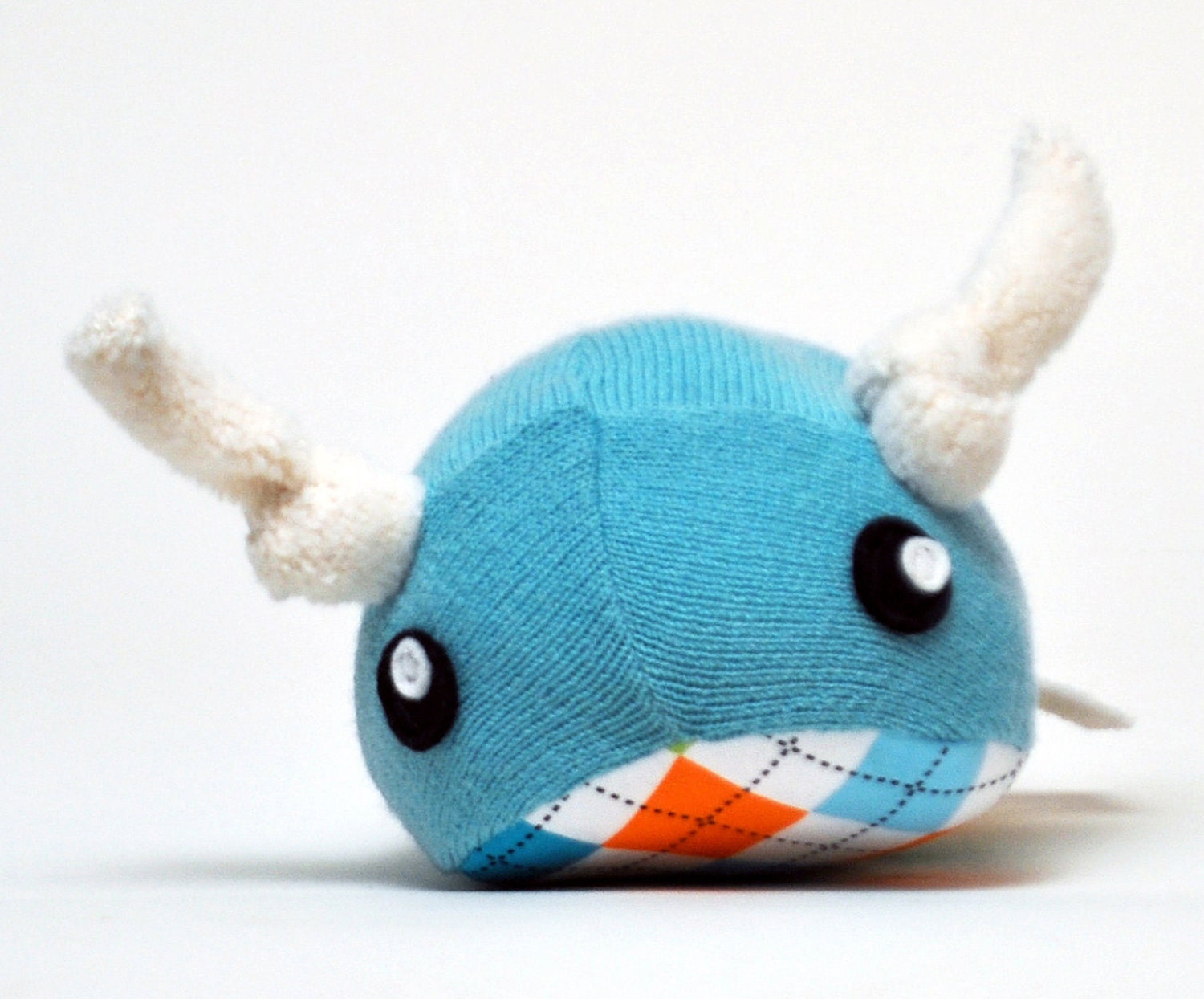 Retro Sweater Slug Lovey (Argyle) - Plush
