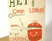 Hey Good Lookin' card
