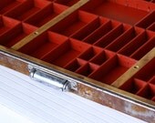 Red Letterpress Drawer