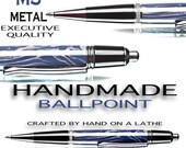 20% ALL PENS On SALE Now M3 Metal ballpoint pen with Aston leather case Blue and white M3 metal high quality writing pen for the profession