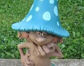 Ceramic Mushroom outdoor decoration for you yard or garden-Cute
