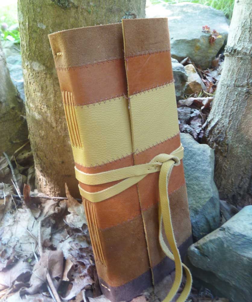 Leather Journal - Patchwork