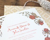 Woodstock Wedding Invitations - Sample
