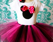 Minnie Mouse Tutu Onesie Set (Newborn)
