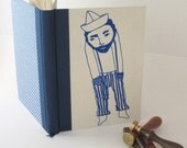 Sailor Journal - Handmade Journal - OOAK