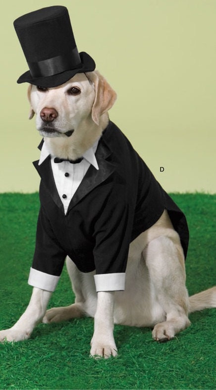 Custom Dog Wedding Tuxedos