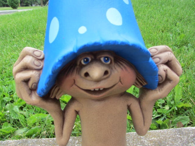 Ceramic Mushroom outdoor decoration for you yard or garden-Cute