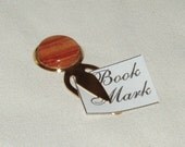 Bookmark, Tulipwood Insert, Gold Plated