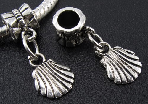 FREE SHIPPING   European beads Shell charm PBB473