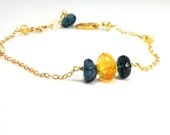 Dainty Topaz Bridesmaid Bracelets on Etsy:) Bridesmaid Gifts