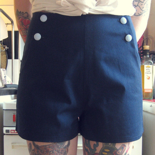 Havanna Navy Kitchen Shorts