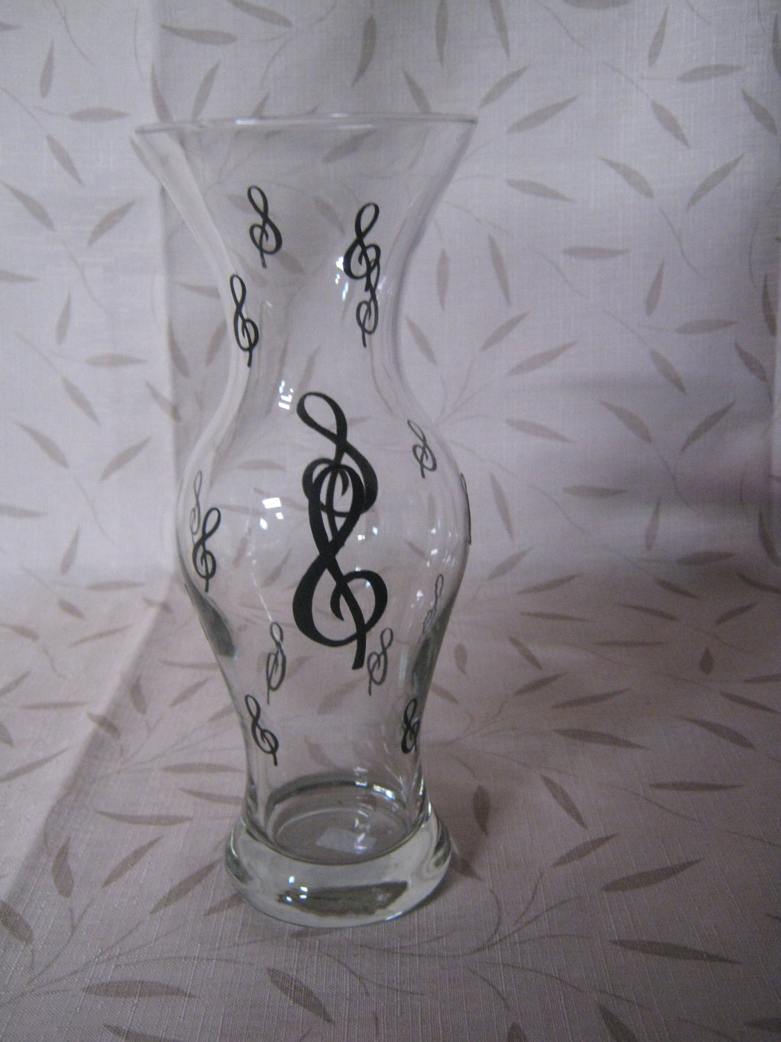 Decaled Glass Vases