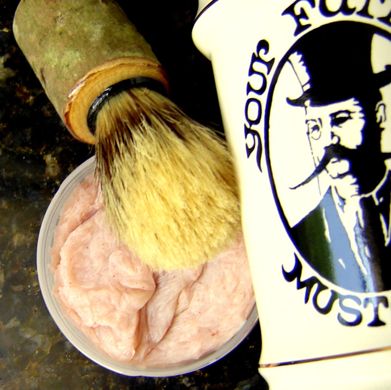 Grandpa's Shaving Kit / Shave set / Thick Shaving Cream Soap  / SOAP and BRUSH