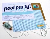 Make a Splash Pool Party Invite