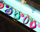 ON SALE Druzy Bracelet by Amanda Lynne LUXE