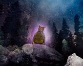 ET Cat - digital print