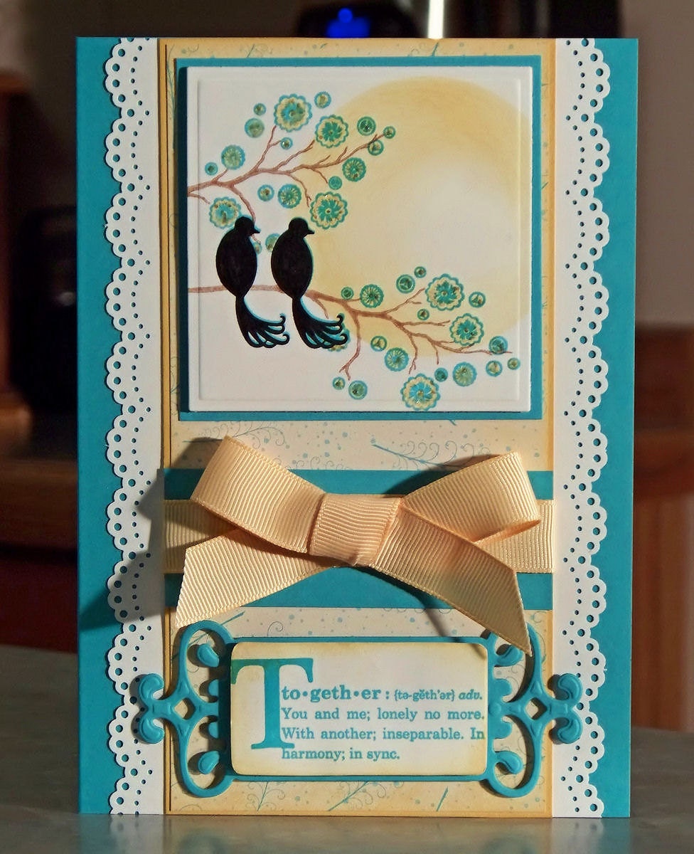 Handmade Card Stampin Up Bird on a Branch