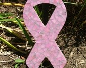 Mosaic Pink  Ribbon