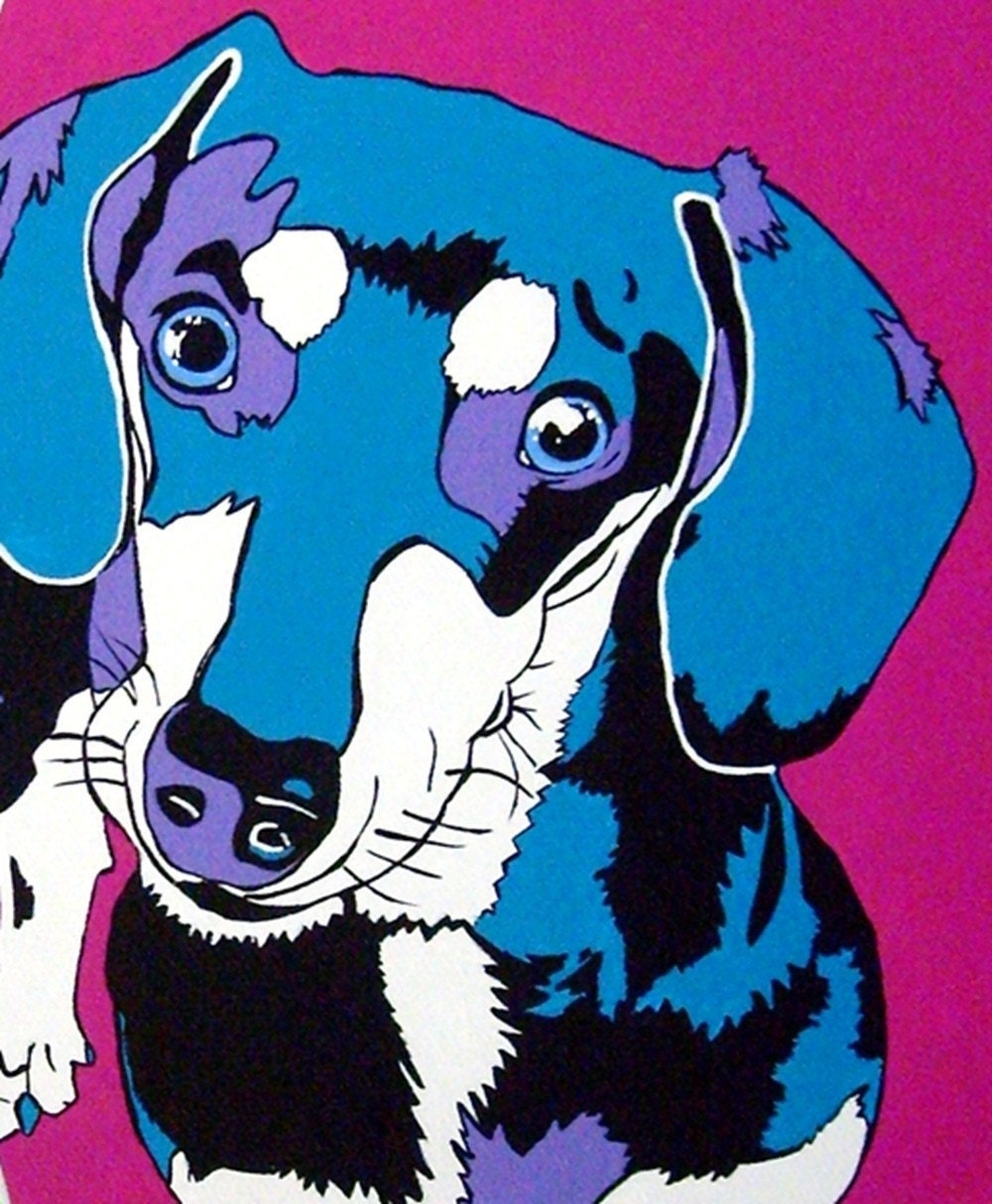 Dachshund Print