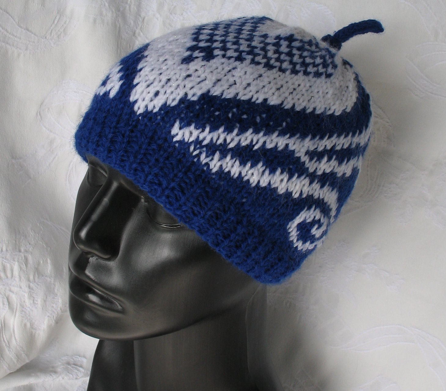 FANCY HEART - Glittery Beanie - Child large