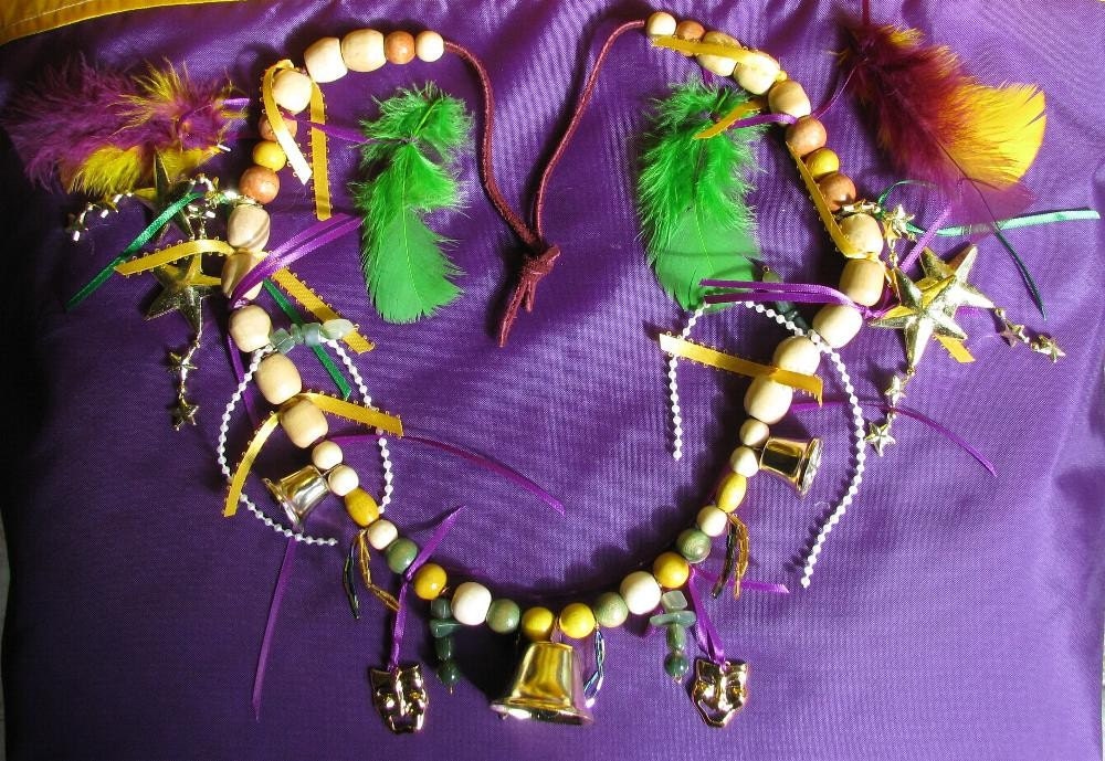 Mardi Gras Celebration Necklace