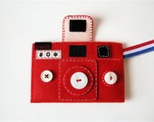 Camera Camera Case -HOLGY no.66 (red) 