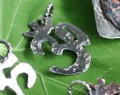 Sterling Silver Om Pendant