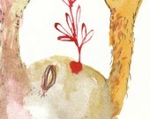 Mini Monster No.20 Original by Emma Kidd