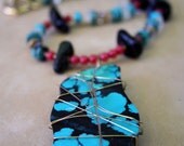 WILD THING Necklace (Turquoise, Tektites, Quartz, Mt. Jade)