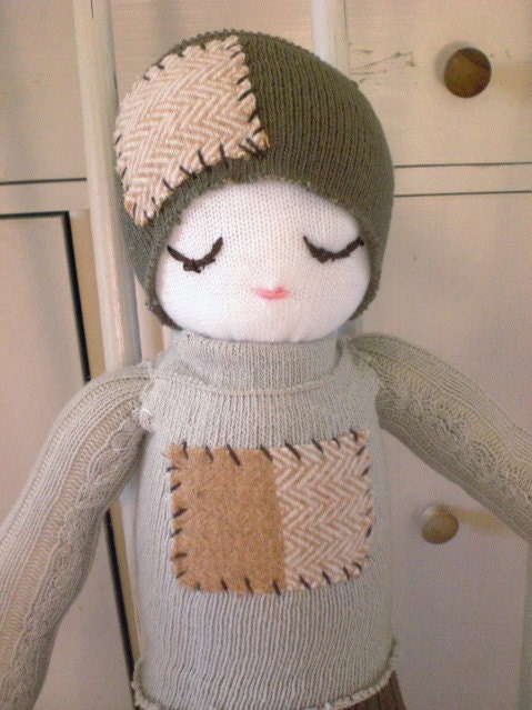 Chickabiddy Sock Dollie Large Size