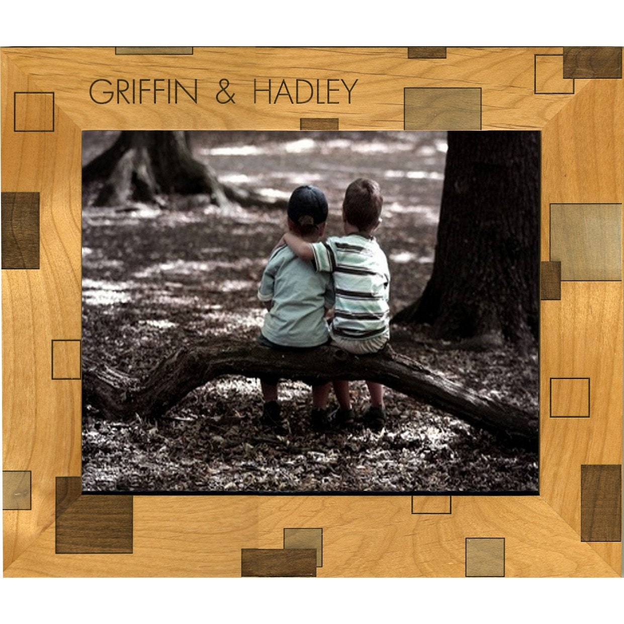 8 x 10 Personalized Frame with Squares