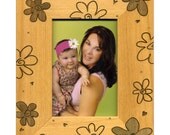 3.5 x 5 Frame with Fun Flowers
