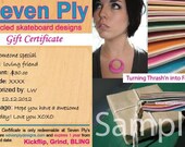 Seven Ply ECOtastic Gift Certificate
